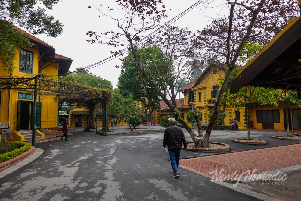 Even on a cloudy day, the Presidential Palace offers a great place to stroll and admire the French architecture that seems so out of place.